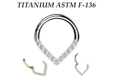 Кликер из титана Ti Metal альгиз