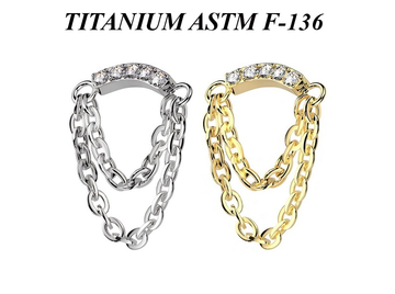 Кластер из титана Ti Metal олира