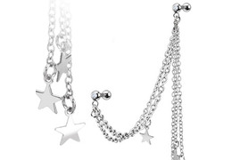 Украшение для хеликса звездный дождь