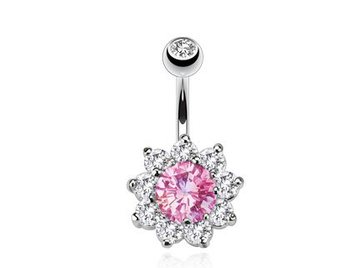 Банан фигурный цветок из страз