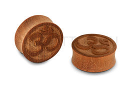 Плаги из сапеле Carlo & Son Ом, пара