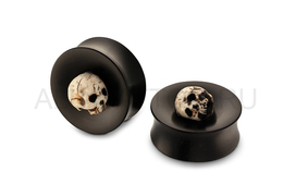 Плаги Carlo & Son черепа, пара