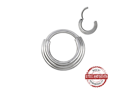 Кликер Steel and Silver триплекс