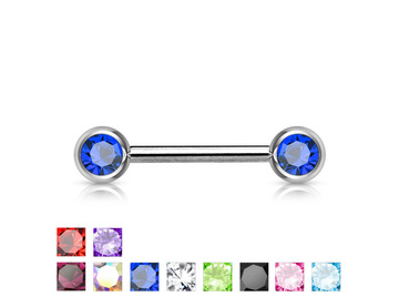 Украшение для груди со стразами