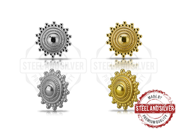 Накрутка Steel and Silver солнечная