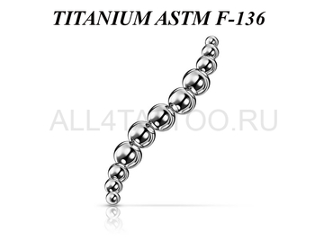 Накрутка из титана Ti Metal арколь