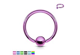 Кольцо анодированное